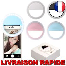 Anneau Lumineux Led Chargeur USB Téléphone Portable Lampe Selfie Lumière Direct
