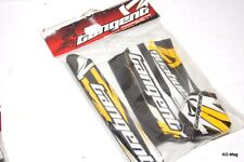 Protège Cadre / Guidon / Cintre pour Vélo BMX - TANGENT - Noir Jaune Blanc -NEUF