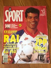 Magazine LE sport janvier 1993 )) RAI PSG...JPP....