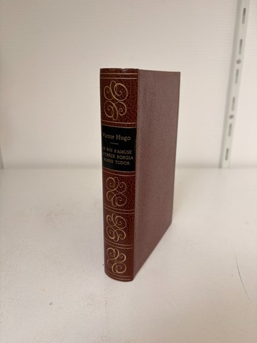 Livre relié cuir marron - livre,