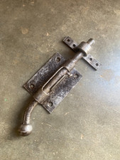 Ancien  verrou en fer pour