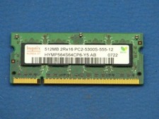512MB RAM 2Rx16PC2-5300S-55-12
