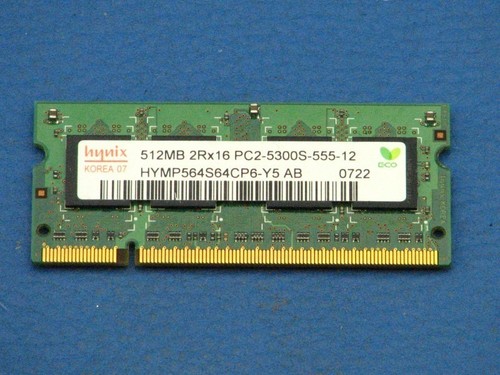 512mb ram 2rx16pc2 - ram, 2rx16pc2-5300s-55-12