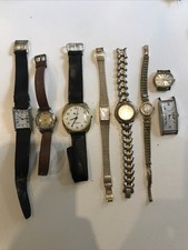 lot de 8 montres non testes dans l’etat citizen system pulsar Rotary Mougin