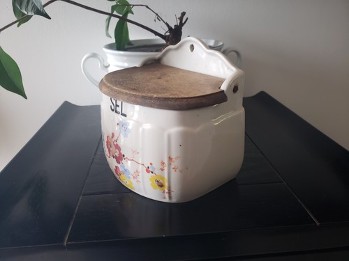 Boîte sel faience - À,
