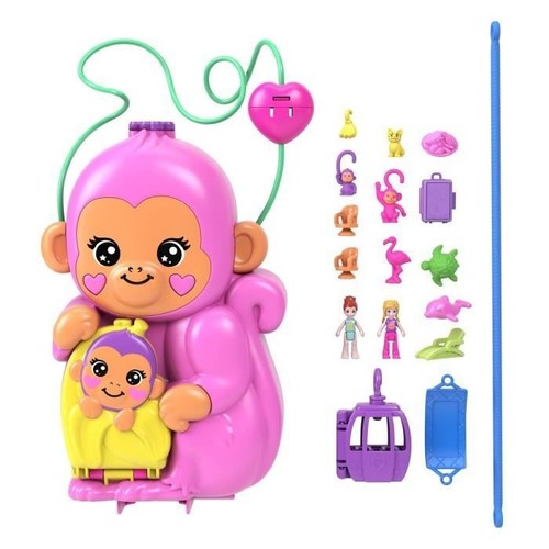 Polly pocket maman singe - polly, pocket-maman