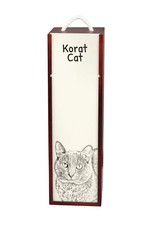 Korat Boîte à Vin Avec Chat Art-Dog