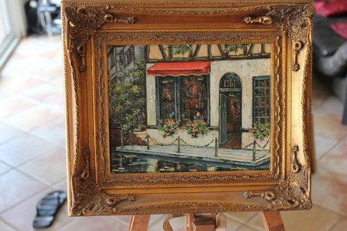 Huile sue panneaux - huile,