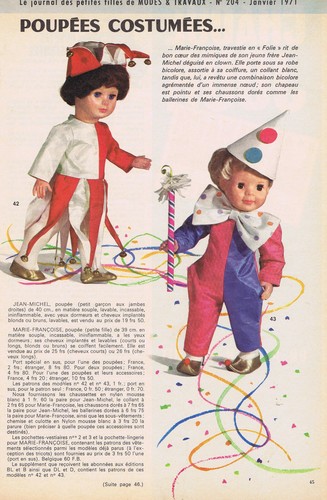 Page poupée françoise - poupÉe,