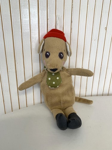 Peluche petit chien bonnet - petit,