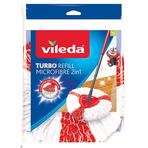 Vileda wkład turbo 2w1 195189 - vileda,