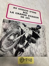 BSA 1971 750 650 350 fury 250 500 Victor etc brochure vente catalogue prospectus