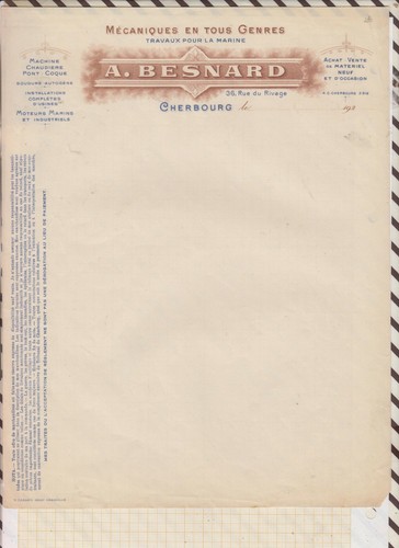 21/705 facture courrier vierge