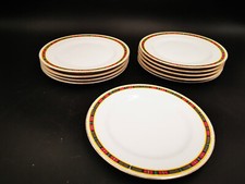 ASSIETTES A DESSERT ANCIENNES ET PLAT PORCELAINE LIMOGES CHARLES AHRENFELDT