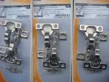 8 Charnières pour Porte Rentrantre,ouverture 92°,Cuisine,Meuble,Placard,,Ø 26 mm