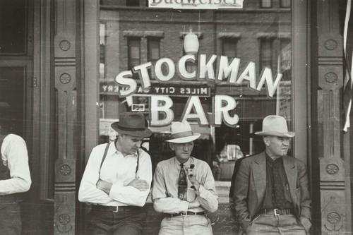 Miles city montana - city,, stockman