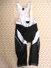 Cuissard cycliste Ekoi vintage cycling ancien Noir et blanc Homme - XXXL