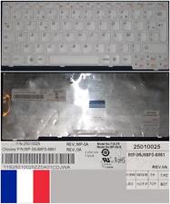 Clavier Azerty Français  LENOVO S10-3 T1S MP-09J6 25010025 MP-09J66F0-6861 Blanc