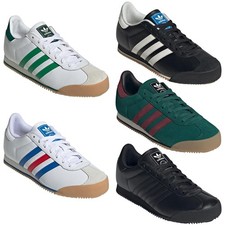 Adidas Originaux HOMME Kickers 74 Baskets Chaussures Blanc Noir Vert Bleu Og