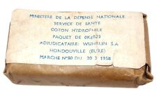 Coton hydrophile Service de Santé armée française Algérie
