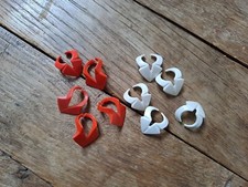 Playmobil 0627 Foulard Col Rouge Blanc Vintage X10