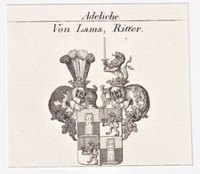 De Lama Chevalier Blason