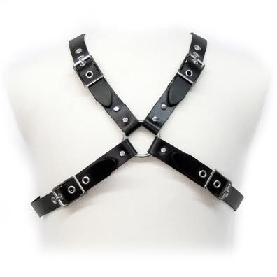 Leather body harnais boucle - leather,