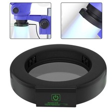 Microscope LED Source Lumineuse Auxiliaire Anneau Lumière avec Verre Résistant