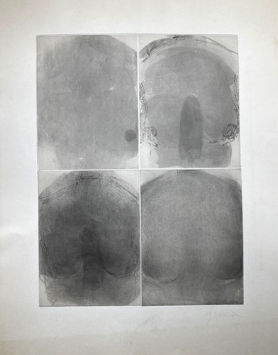 Claude garache gravure - claude,