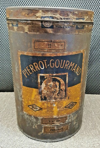 Ancienne grosse boîte vide - ancienne,