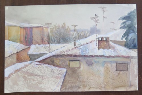 Tableau moderne années - tableau,