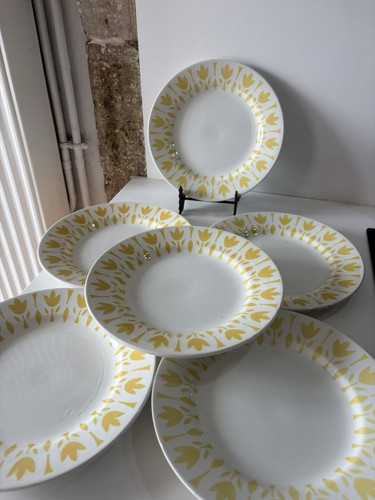 Assiettes plates faïence de - plates,