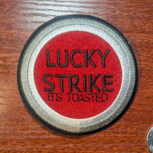 Lucky strike fan patch toasted - lucky,
