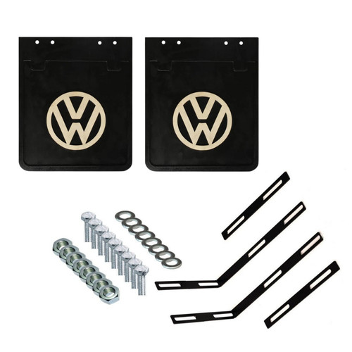 Bug mud flaps - vw, supports