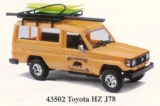 Véhicule TOYOTA LAND CRUISER  " HZJ 78 Jeep Discovery " - BUSH 43502 - HO - Neuf