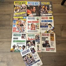 Lot 10 Revues magazine MIROIR DU TOUR DE FRANCE  -  #6