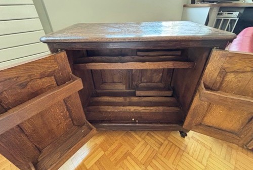 Meuble bar ancien bois - bar,