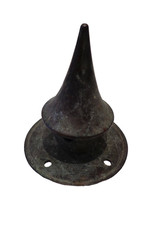 Casque à pointe, spikehelmet, pickelhaub: Pointe modèle 95, laiton. WW.1.