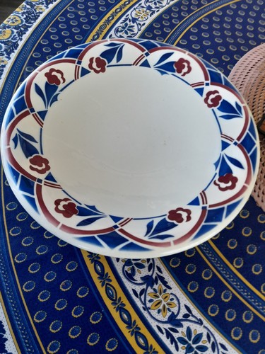 Plat rond creux - rond, badonviller