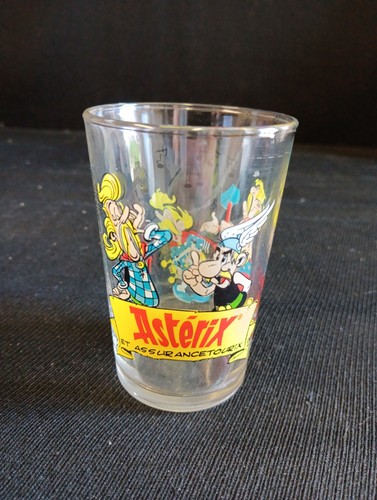 Verre moutarde asterix et - verre,