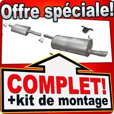 Ligne pot d'échappement pour