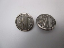2 Boutons anciens RATP