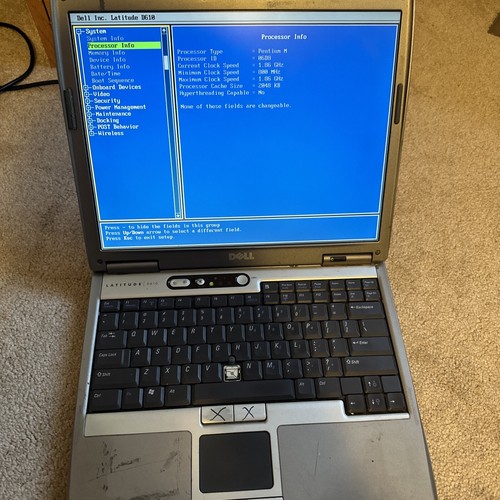 Dell latitude d610 laptop - d610,