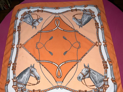 Foulard vintage norma dori - norma, "