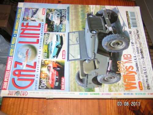 Gazoline jeep opel gt - opel,