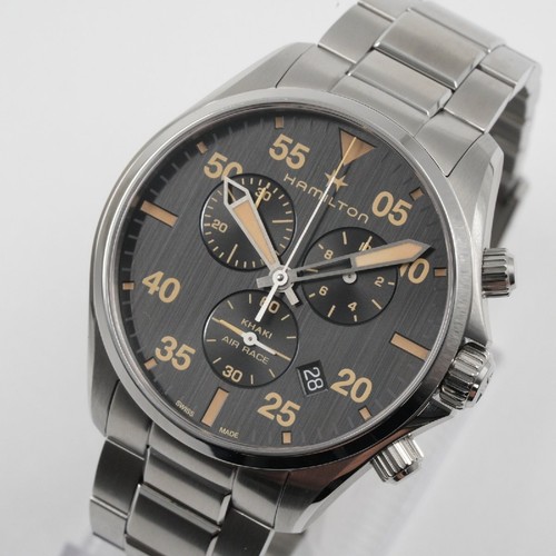 Chronographe hamilton khaki - chronographe,