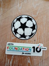 Patch Ligue des Champions  24/25 + UEFA Foundation for children 10 Years 