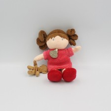 Doudou et compagnie poupée fille rose avec ours Les Demoiselles de doudou - 2803