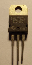 TIC106D thyristor TO 220 TEXAS