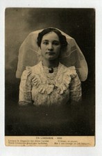 Costume du Dimanche (87) LIMOUSINE avec COIFFE BARBICHET & BIJOU début 1900